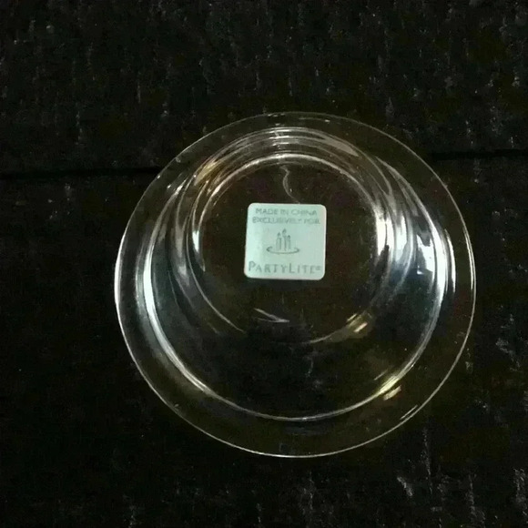 Partylite Taper Tealight Holder New In Box Frosted Rim - Picture 3 of 4